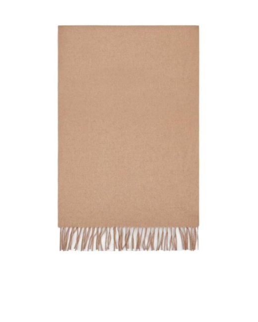 Tod's Natural Cashmere Scarf for men