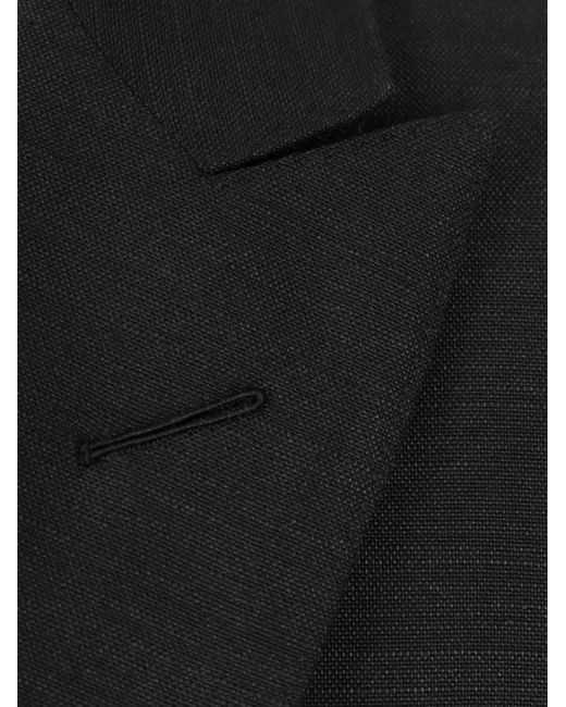 Tom Ford Black Single-Breasted Blazer for men