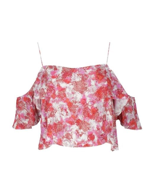 IRO Red Minak Sleeveless Top