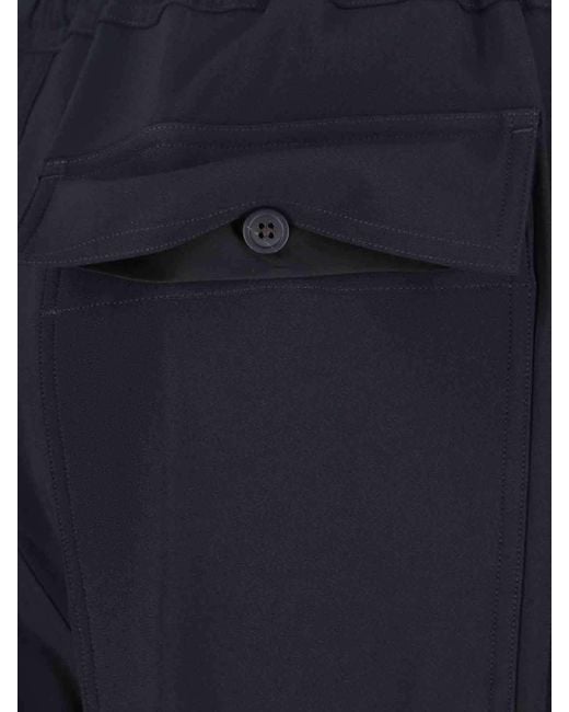 Rick Owens Black Drawstring Trousers