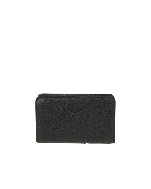 Lancel Black Enveloppe Wallet