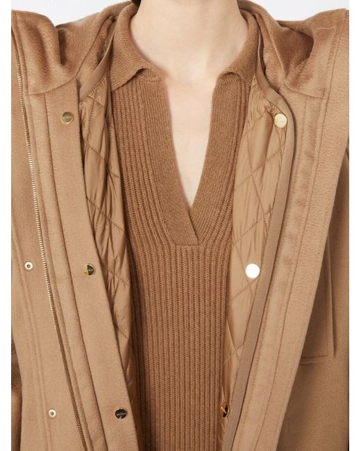 Max Mara Natural Single-Breasted Coats