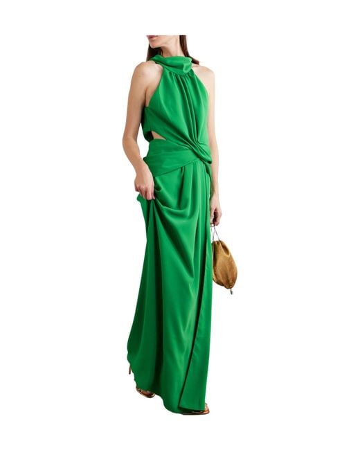 Johanna Ortiz Green Excepcionalidad Dress