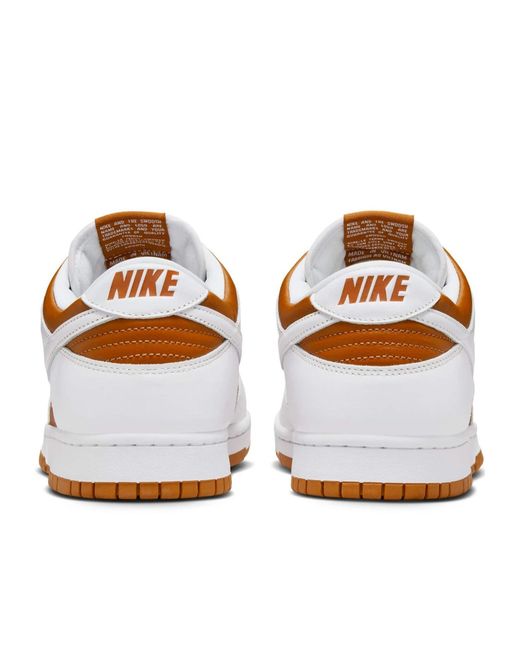 Nike Brown Dunk Low-Top Sneakers for men