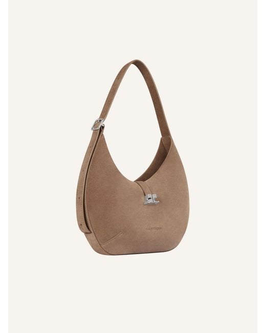 Courreges Brown Courrèges Holy Small Shoulder Bag