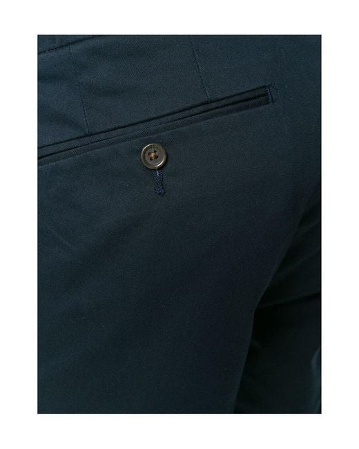 Polo Ralph Lauren Blue Mid Rise Chino Trousers for men
