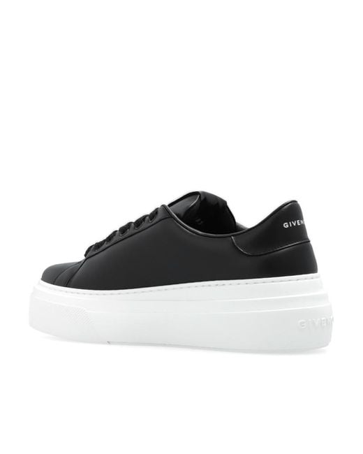 Givenchy Black City Platform Sneakers