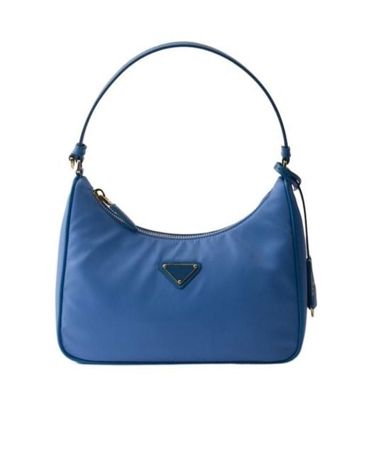 Prada Blue Mini Sac Re-Edition2005 En Re-Nylon