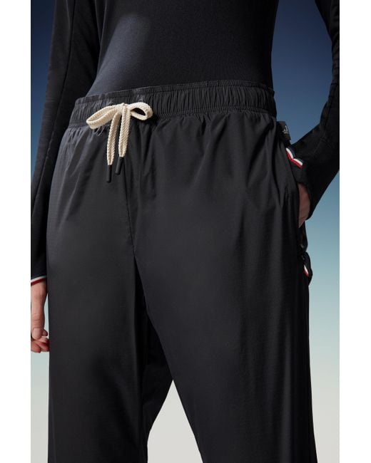Moncler Black Grenoble Ripstop Drawstring Trousers