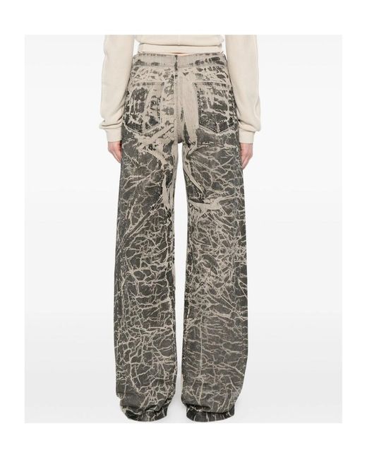 Rick Owens Gray Concordians Geth Jeans