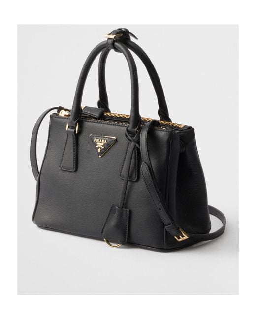 Prada Black Galleria Small Leather Bag