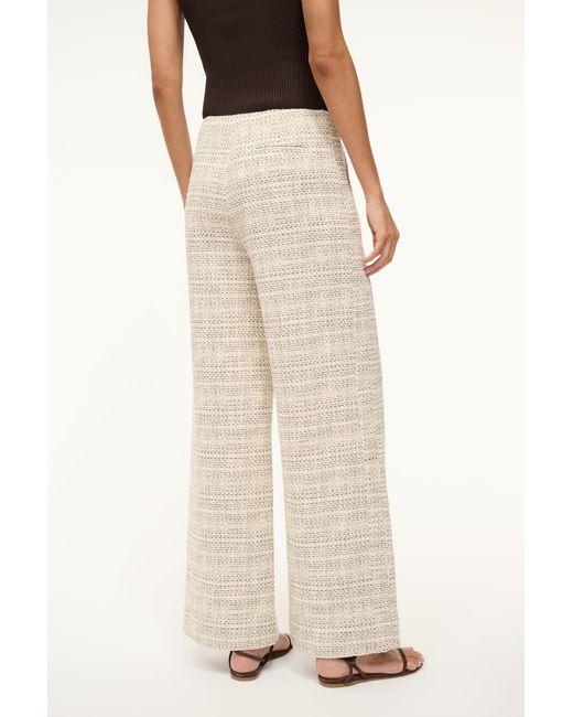 Staud White Pocket Casual Pants