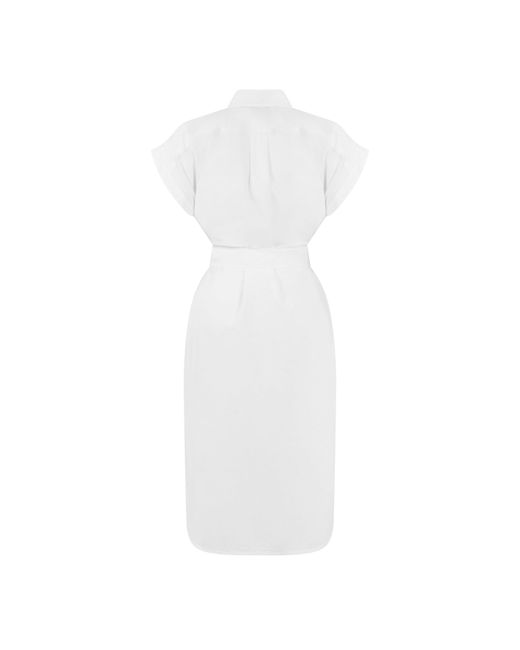 Polo Ralph Lauren White Shirt Dress