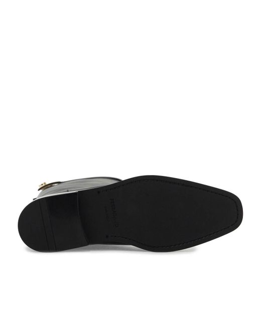 Ferragamo Black Ferragamo Roly Knee-High Boots
