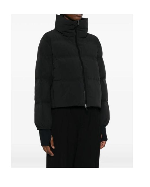Herno Black Padded Hooded Jacket