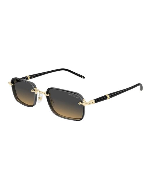 Montblanc Multicolor Eyewear Rectangular Frame Sunglasses for men