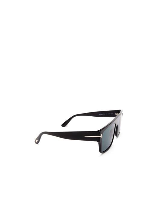 Tom Ford Black Eyewear Dunning Square Frame Sunglasses for men