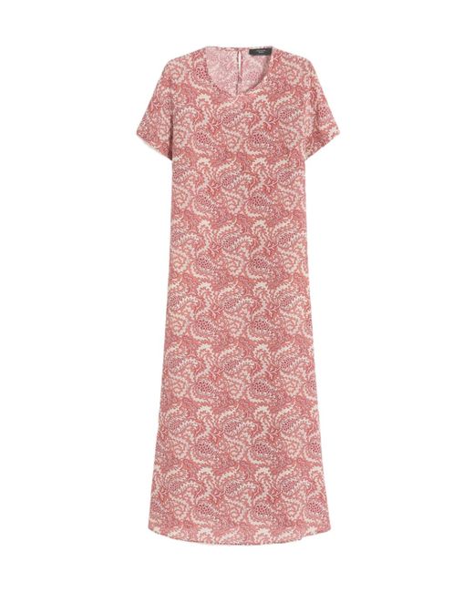 Weekend by Maxmara Pink Pattern-Printed Dress