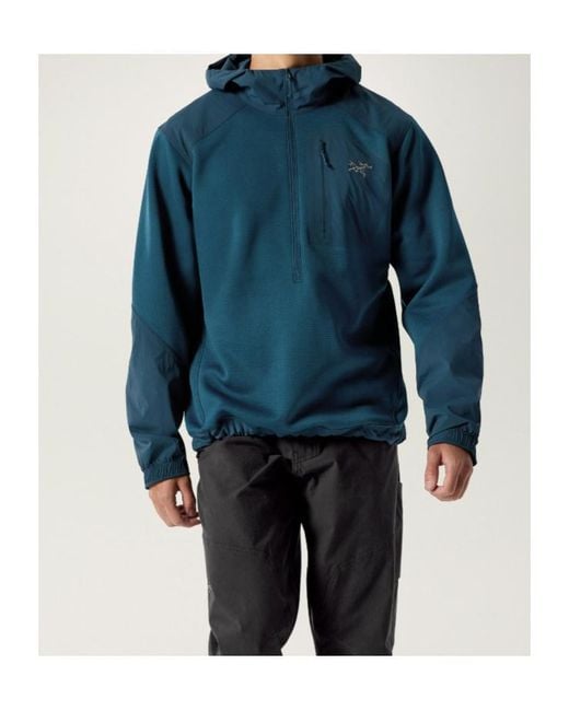 Arc'teryx Blue Konseal Pullover Hoody for men