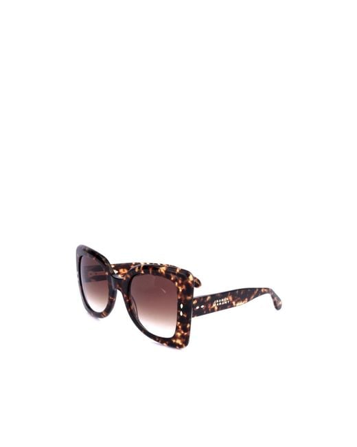 Isabel Marant Multicolor Butterfly Frame Sunglasses
