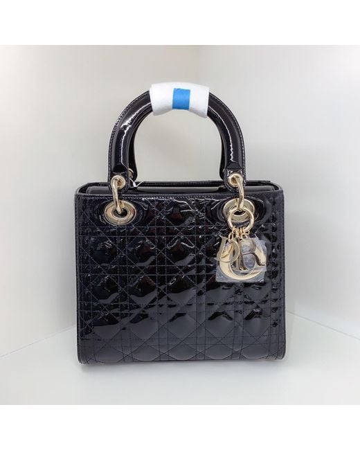 Dior Black Medium Lady Bag