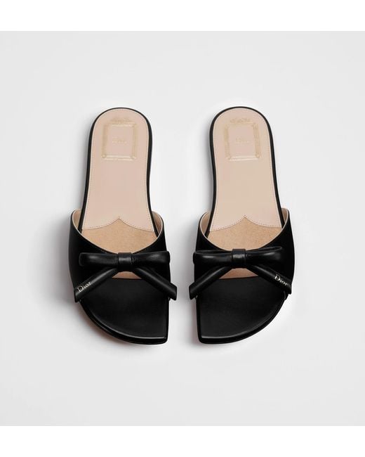 Dior Multicolor Bow Slide