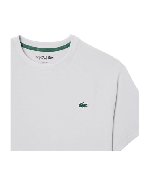 Lacoste White Solid Color T-Shirt for men