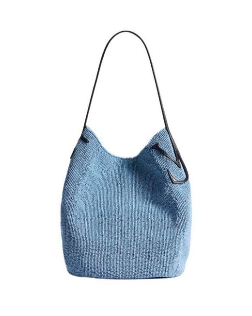 J.W. Anderson Blue Small Bulb Shoulder Bag