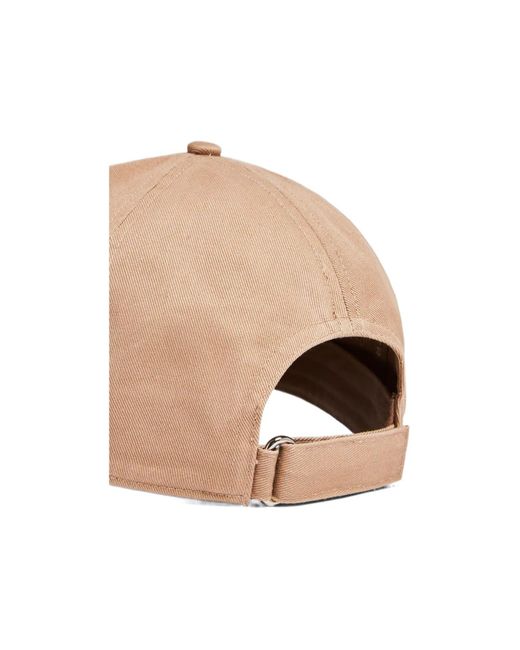 Moncler Natural Logo Embroidered Baseball Cap