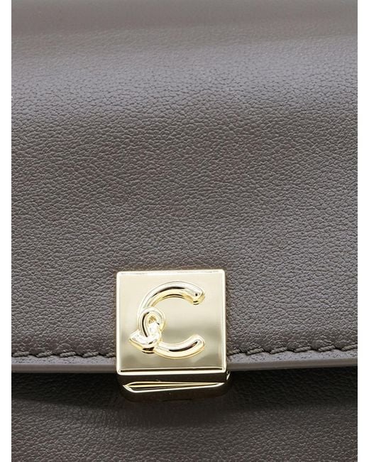 Coccinelle Black Top Handle Shoulder Bag