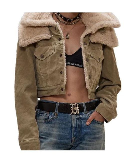 R13 Natural Long Sleeve Jacket