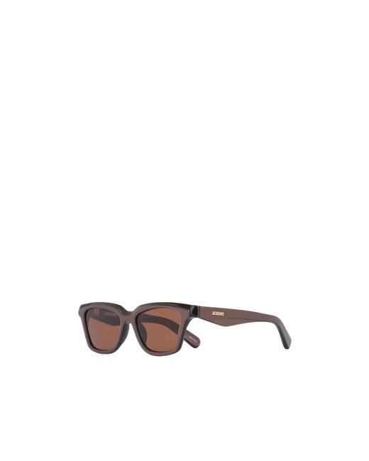 Jacquemus White X Linda Farrow Carre Sunglasses