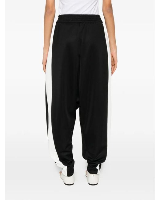 Coperni Black Sarouel Zip-Detail Track Pants