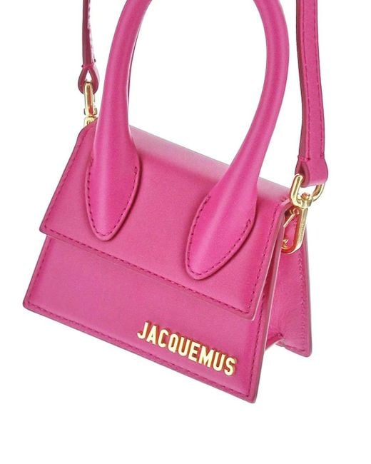 Jacquemus Pink Le Chiquito Mini Tote Bag