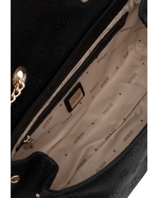Guess Black Flap Shoulder Bag
