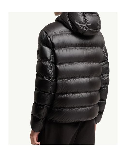 Moncler Black Guadiana Hooded Down Jacket for men