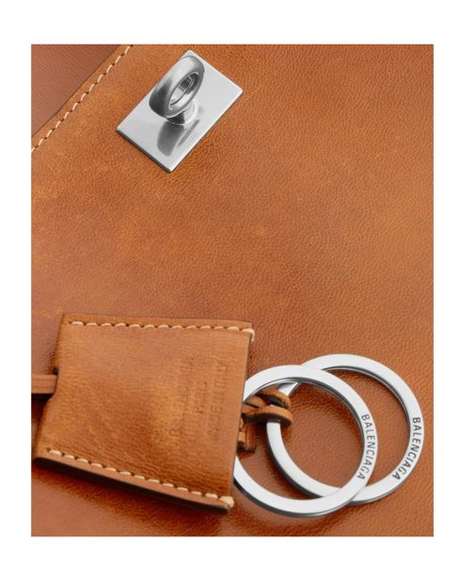 Balenciaga Brown Rodeo Medium Handbag