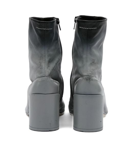 MM6 by Maison Martin Margiela Gray Ankle Boot
