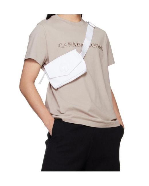 Canada Goose Gray Emersen T-Shirt for men