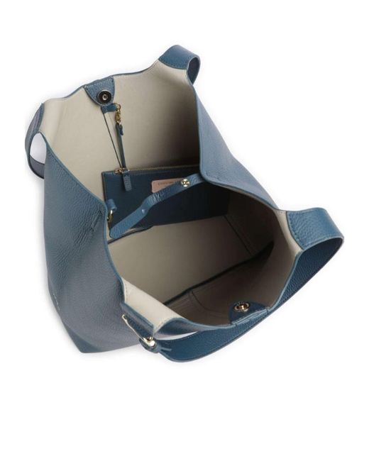 Coccinelle Blue C-Easy Large Shoulder Bag