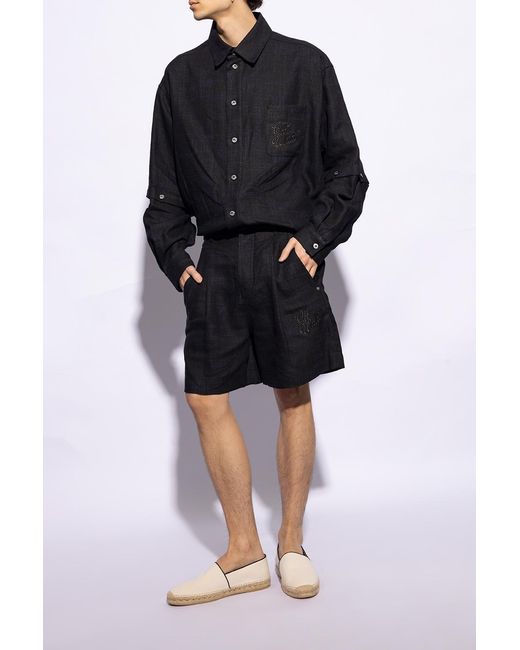 Off-White c/o Virgil Abloh White Anglette Arrow-Embroidered Slip-On Espadrilles for men