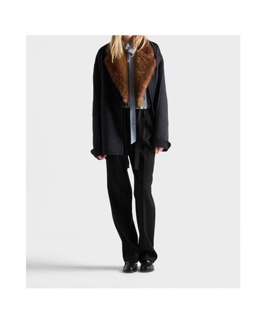 Prada Black Wool Pants