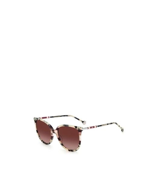 Carolina Herrera Multicolor Square Frame Full Rim Sunglasses