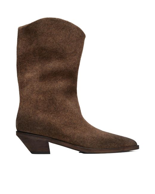Marsèll Brown Stuzzichello Ankle Boots