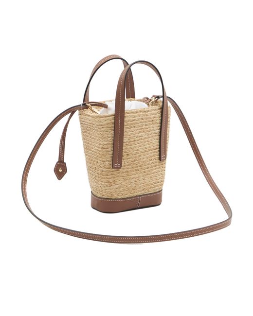 Roger Vivier Metallic Viv' Skate Bucket Bag
