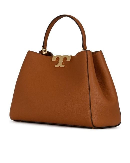 Tory Burch Brown Top Handle Shoulder Bag