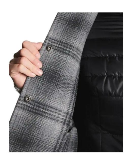 Fay Black Double-Breasted Cape Coat
