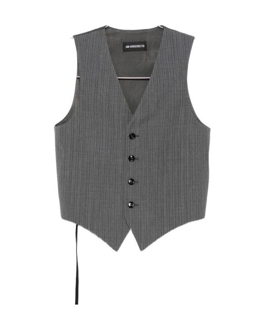 Ann Demeulemeester Gray Stanse Classic Waistcoat