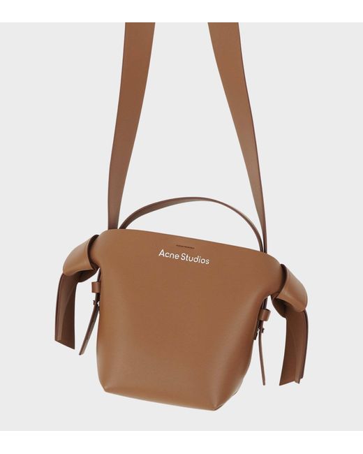 Acne Brown Musubi Mini Camel