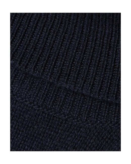 The Row Blue Stepny Roll-Neck Jumper